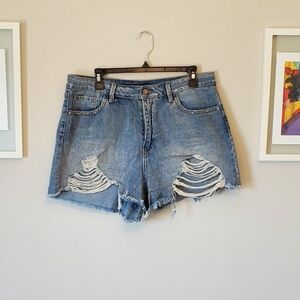 Sincerely Jules Jean Distressed shorts